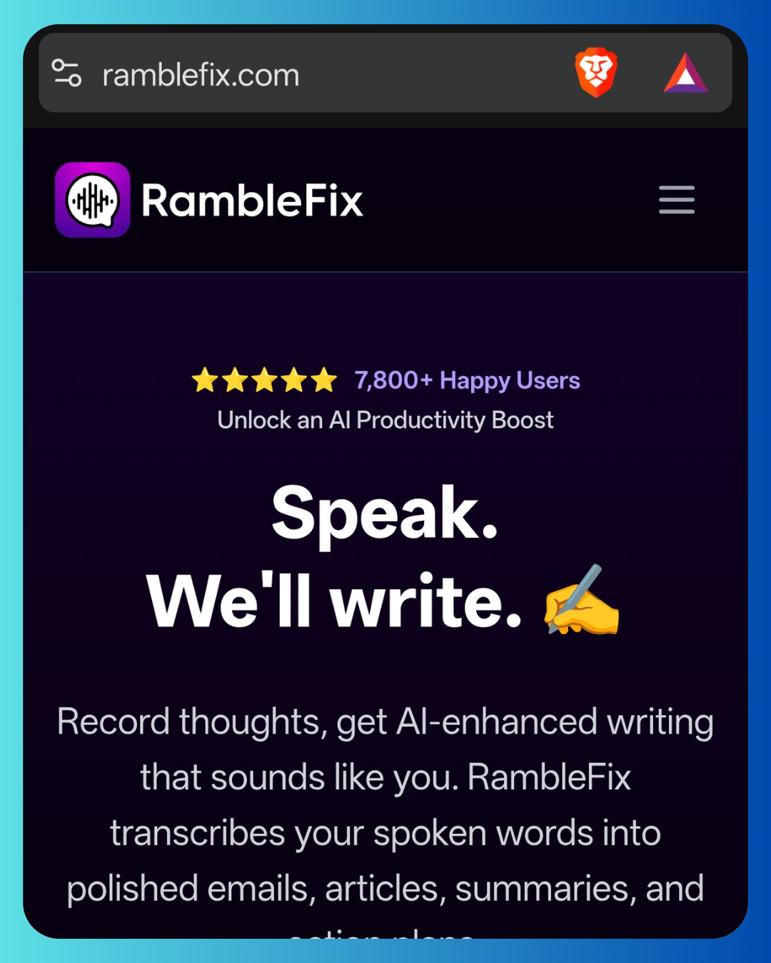 RambleFix